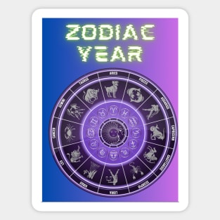 Zodiac cycle Sticker